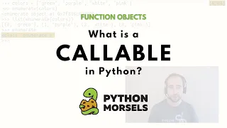What is a callable in Python