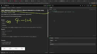 Leetcode easy problem 3423 Maximum Difference Between Adjacent Elements in a Circular Array devops