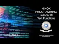 110 Programming Ninox - Text Functions