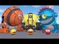 Download Lagu Pacman vs Monsters Compilation | Pacman vs Walking, Mixer Truck, Forklift, Two-Legged Robots