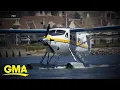 Floatplane carrying 10 crashes in Puget Sound l GMA