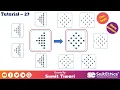 Pattern Programs Tutorial Part 27