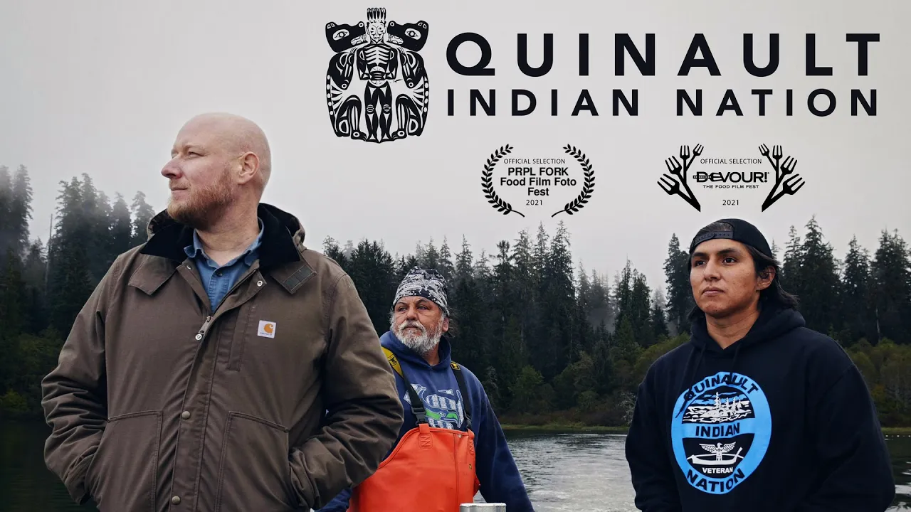 Quinault Indian Nation On the shores of the Pacific Ocean, the Olympic Rain forest