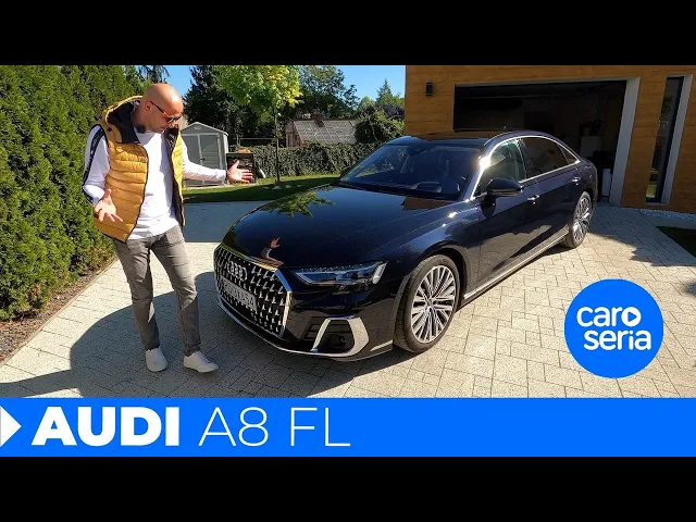 Audi A8 60 TFSIe FL, czyli Niemiec masuje mi stopy! (TEST PL 4K) | CaroSeria