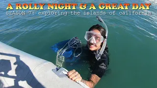 A Rough Night on the Hook and Camille Rescues Our Stern Anchor at Catalina Island