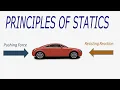 Principles of Statics - Stability and Support in Structural Analysis