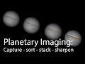 Planetary Imaging Jupiter Stack and Sharpen