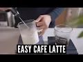 Download Lagu Cafe Latte Recipe - How to make cafe latte at home without machine |instant coffee+frother カフェラテの作り方