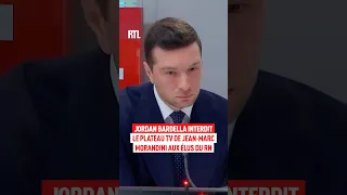 Jordan Bardella bans RN elected s from Jean-Marc Morandini s TV show