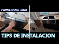 FARMHOUSE SINK FACIL DE INSTALAR