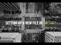 1 I Setting up a file in QGIS - Project Coordinates