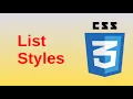 List styles - Basic CSS3 Fast