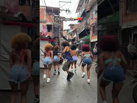 This dance got me sweating🥵😂🇨🇴 Champetuas_ Chococrespa C A R O L A