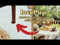 DIY Outdoor Garden Table Cloth with a hole for Garden Umbrella Parasol