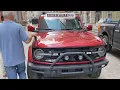 2021 Ford Bronco Makes NYC Debut at NYSE
