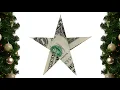 Origami Dollar bill Star John Montroll