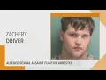 Nacogdoches County fugitive wanted for alleged child sexual assault arrested