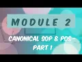 Module 2 - Canonical Form SOP POS 1