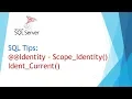 SQL Tips - Identity