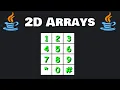 Learn Java 2D arrays in 9 minutes