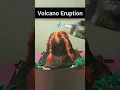 Volcano Eruption Science project Volcano working model