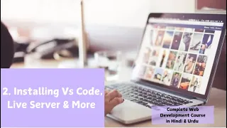 Free HTML Tutorial Course Installing Vs Code Live Server Web Development