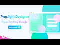 Proxlight Designer 2021 Modern GUI With Python Automate Tkinter GUI Creation - Use Drag and Drop