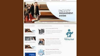 Faculty Management System Java JSP Servlet Project Tutorial Java JSP CRUD Project
