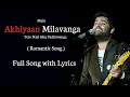 Download Lagu Arijit Singh: Akhiyaan Milavanga | Commando 3 | Sruthy Sasidharan, Mannan Shaah, Sahil Sultanpuri