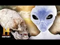 Ancient Aliens UNEXPLAINED Sightings of STRANGE Gray Beings MARATHON History