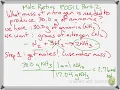 Mole Ratios POGIL Part 2 Walkthrough mass-mass stoichiometry