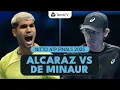 Thrilling Carlos Alcaraz vs Alex de Minaur | Nitto ATP Finals 2025 Highlights