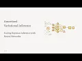 Scaling Bayesian Inference The Power of Amortized Variational Inference