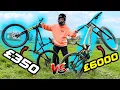 350 ALIEXPRESS DH BIKE vs PREMIUM 6000 DOWNHILL BIKE