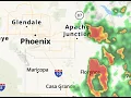 Severe monsoon storms moving into the Valley