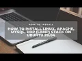 How To Install Linux Apache MySQL PHP LAMP stack on Ubuntu 20 04