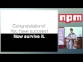 npmCamp 2016 - Keynote The State of npm by Isaac Schlueter