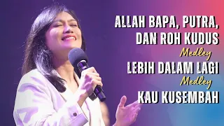 Download Allah Bapa, Putra Dan Roh Kudus medley Lebih Dalam Lagi - Kau Kusembah | GMS Live - Ezra Lewina MP3