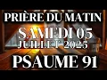Download Lagu Prière du Samedi 05 Juillet 2025 | Psaume 91 du matin prière catholique
