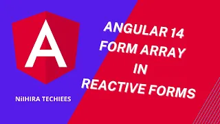 Angular 14 Reactive forms with Form Array angular 14 full tutorial