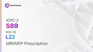 S89 Diaper rash ICD-10 L22 - MIRARI Prescription