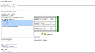 String-1 combo - string Python Tutorial codingbat com