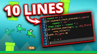 Making a Game With 10 Lines of Code Only Challenge