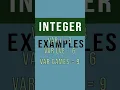 GODOT 4 Variables Integer String GDScript Tutorials