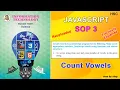 SOP 3 JavaScript Class 12 JavaScript SOP3 Class 12 correction