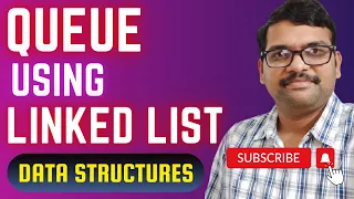 DS - 17-Queue Using Linked List Linked List Based Enqueue Dequeue DSA using C
