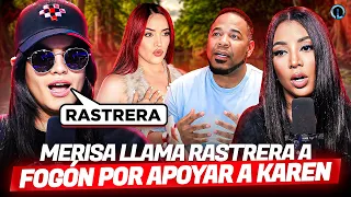 MERISA LLAMA RASTRERA A FOGÓN POR JUSTIFICAR CUERNO DE KAREN YAPOORT A EDWIN ENCARNACIÓN 