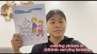 Instructions for coloring beautiful pictures with Hani Comment Reading part 216