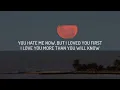 Malcolm Todd - I Saw Your Face (Lyrics)