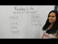 Rounding to the nearest thousand